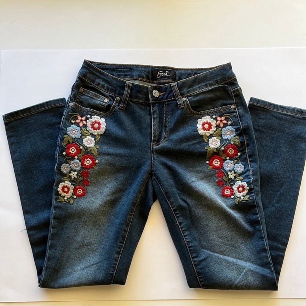 Earl Skinny Ankle w/Applique, sz2